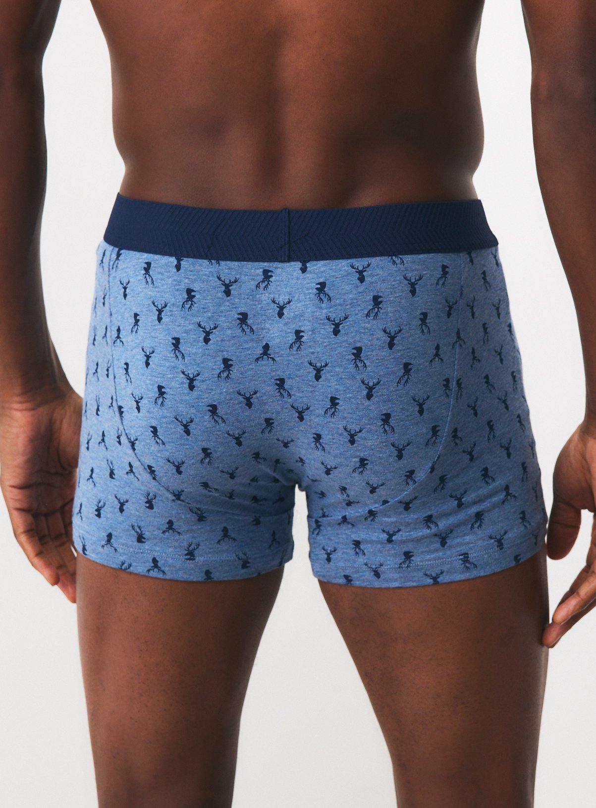 Multi Cotton-Rich Trunks 3-Pack  M - Image 4 thumbnail
